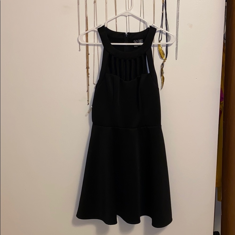 black dress